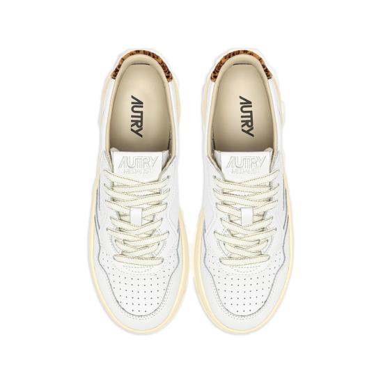 26FW 오트리 메달리스트 플랫폼 스니커즈 PTLW VO01 WHITE - AUTRY