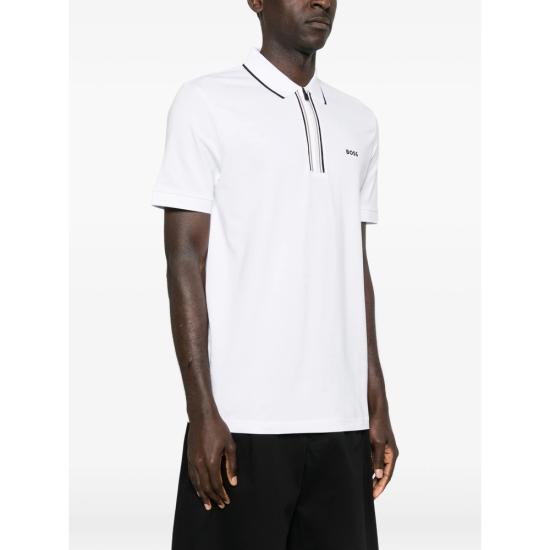 26SS 보스 폴로 티셔츠 50555698 100 WHITE - BOSS