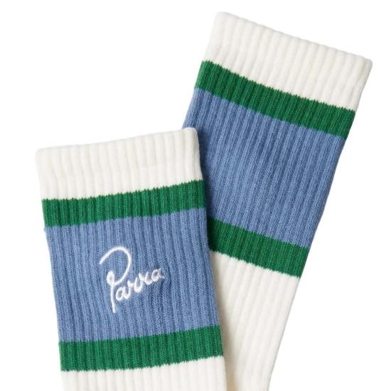  by PARRA 양말 파라 시그니처 스트라이프  화이트 - OTHER BRANDS