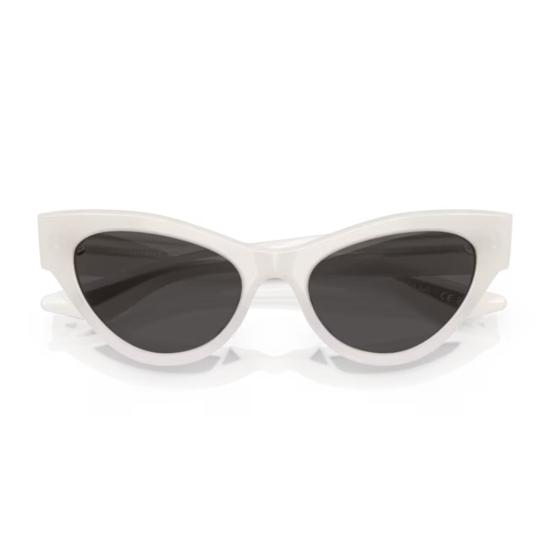  올리버피플스 안경 Collezione Khaite 160687 Cru 선글라스 Bianco - OLIVER PEOPLES