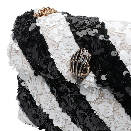 25FW 커트가이거 크로스백 4700101779 BLACK WHITE Black - KURT GEIGER