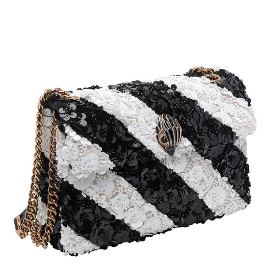 25FW 커트가이거 크로스백 4700101779 BLACK WHITE Black - KURT GEIGER