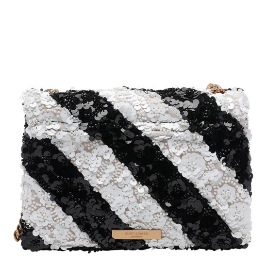 25FW 커트가이거 크로스백 4700101779 BLACK WHITE Black - KURT GEIGER