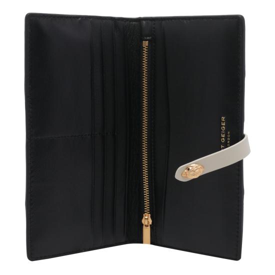 25FW 커트가이거 지갑 2712065109 METAL COMB Black - KURT GEIGER