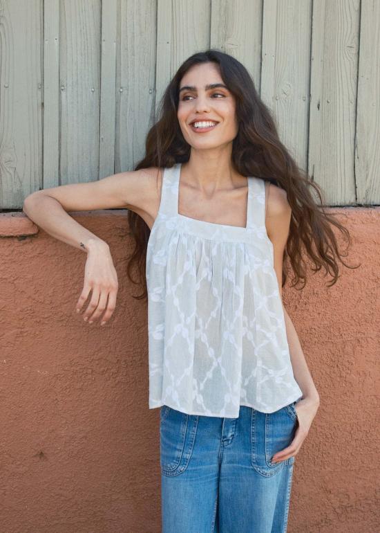  에이스 앤 지그 블라우스 에이스 & 지그 퀸시 탑