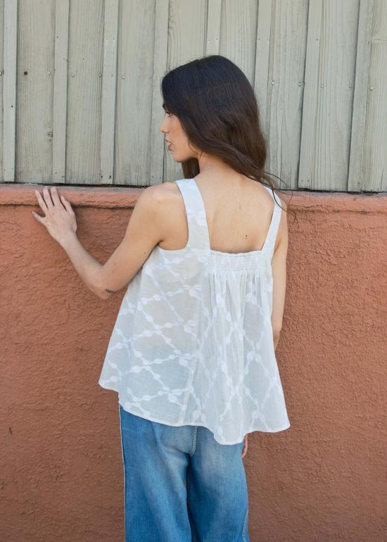  에이스 앤 지그 블라우스 에이스 & 지그 퀸시 탑 - ACE & JIG