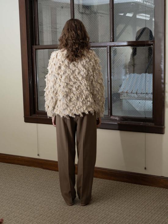  로렌 마누지안 스웨터 로렌 마누기안 터프티드 풀오버 - LAUREN MANOOGIAN