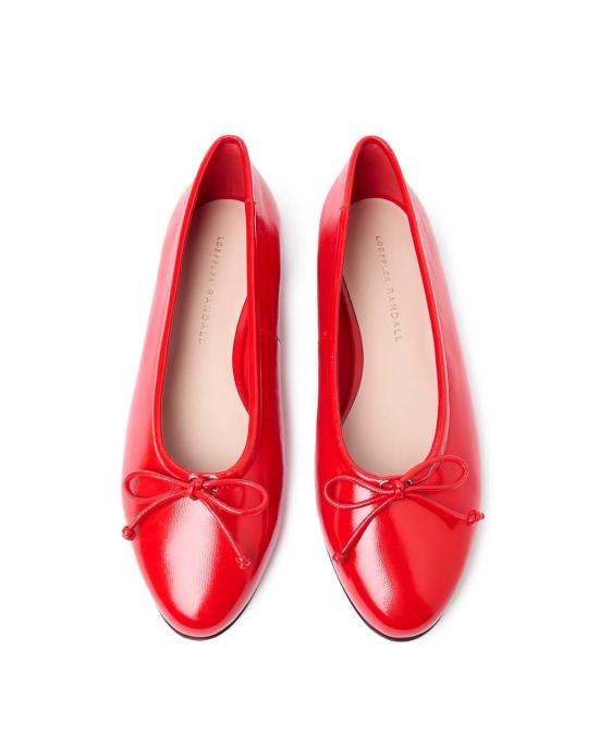  로플러랜달 플랫 슈즈 로플러 랜달 노엘 플랫 레드