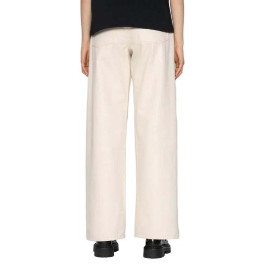  네이키드 & 페이머스 데님 팬츠 네이키드 앤 페이머스 와이드 와일드 웨스트 진 에크루 - NAKED & FAMOUS