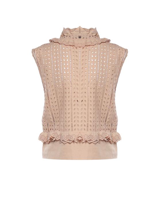 26SS 알베르타 페레티 민소매 티셔츠 A08081623 0180 - ALBERTA FERRETTI