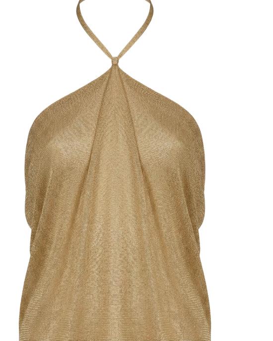 26SS 알베르타 페레티 롱 원피스 V0473125 0606 GOLD - ALBERTA FERRETTI