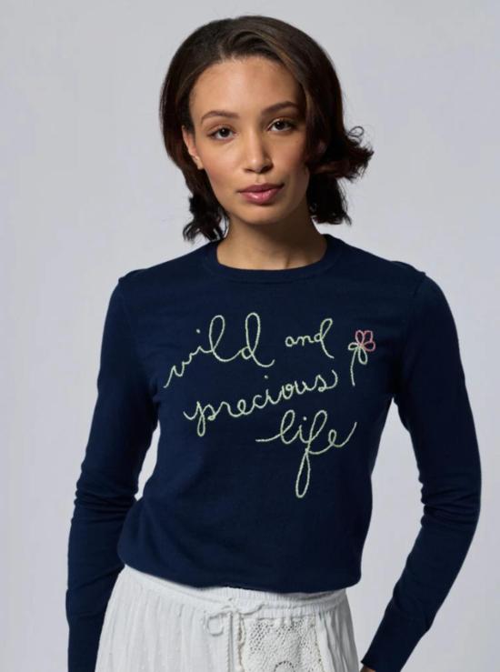  링구아 프랑카 스웨터 와일드 앤 프레셔스 - LINGUA FRANCA