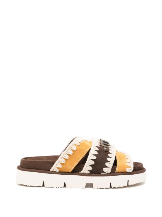 26SS 모우 뮬/슬리퍼 SW461014A DPBRO Marrone