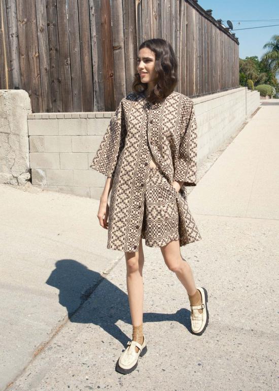  에이스 앤 지그 숏 원피스 에이스 & 지그 노바 드레스 - ACE & JIG