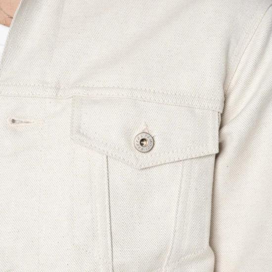  네이키드 & 페이머스 데님 자켓 네이키드앤페이머스 타비 셀비지 데님 재킷 오프화이트 - NAKED & FAMOUS