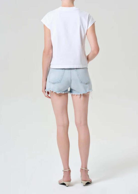  에이골디 데님 숏팬츠 아골드 파커 쇼트 컴백 - AGOLDE