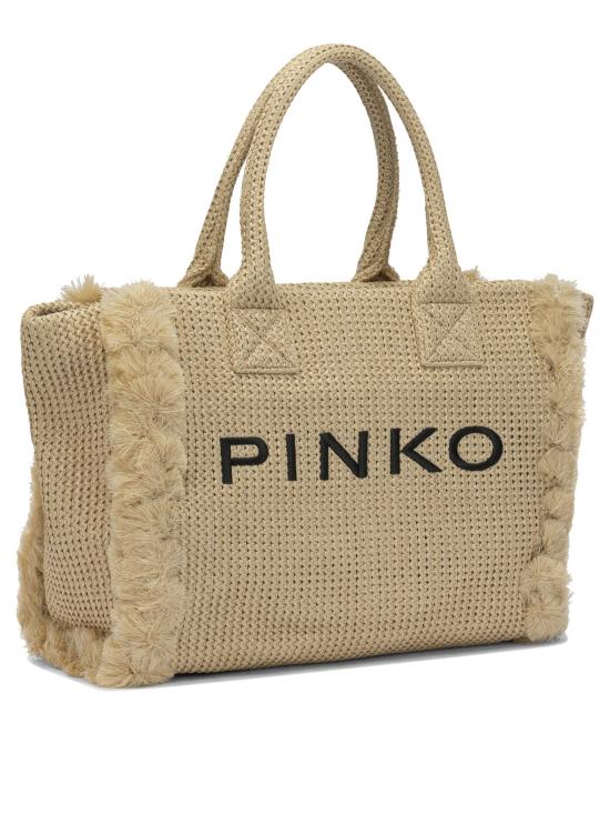 26SS 핑코 토트백 핸드백 베이지색 - PINKO