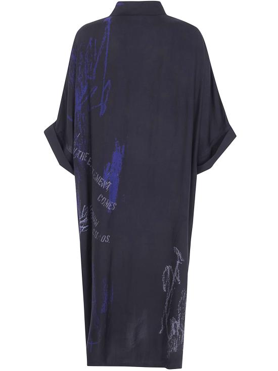 26SS 와이쓰리 미디 원피스 YK D17 214 1 BLACK - Y-3