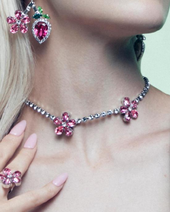  주미 림 팔찌 림주미 스위트 스트로베리 목걸이 - JOOMI LIM