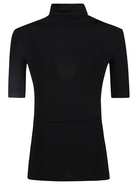  오프화이트 반팔 티셔츠 오프스탬프 롤넥 반팔 티셔츠 네로