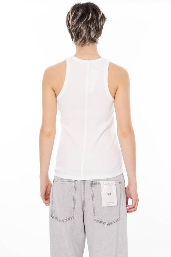 26SS 라코스테 민소매 티셔츠 TF5388 70V White - LACOSTE