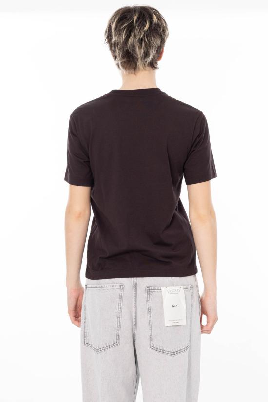 26SS 라코스테 반팔 티셔츠 TF7215 3LA Brown - LACOSTE