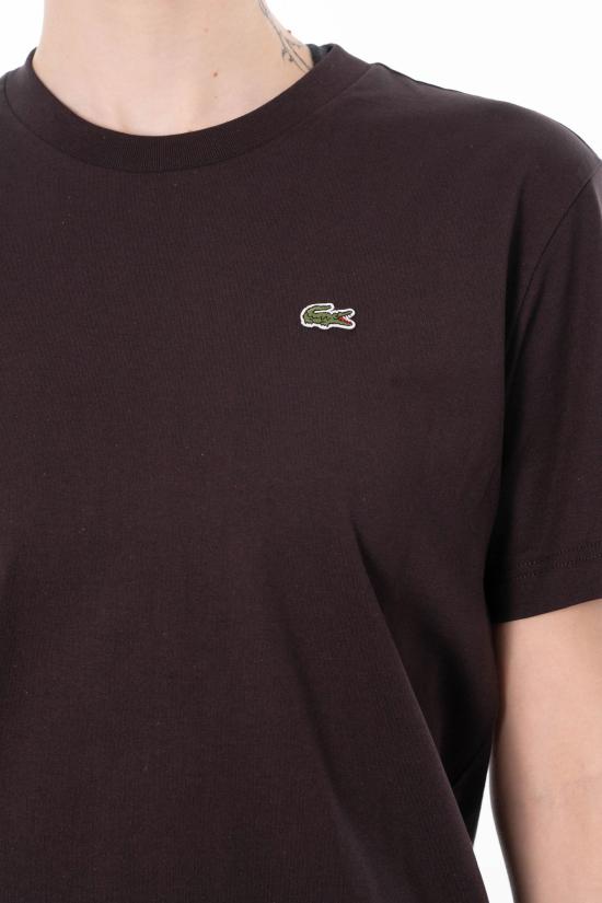 26SS 라코스테 반팔 티셔츠 TF7215 3LA Brown - LACOSTE