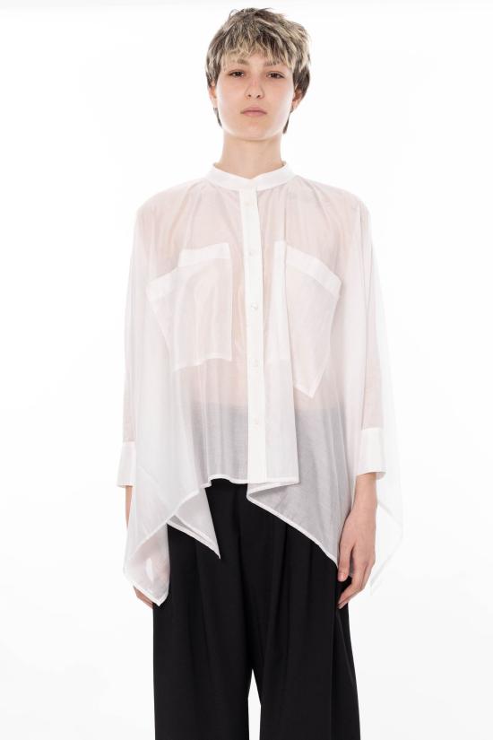 26SS 메이메이즈 블라우스 M6EF26 791 White