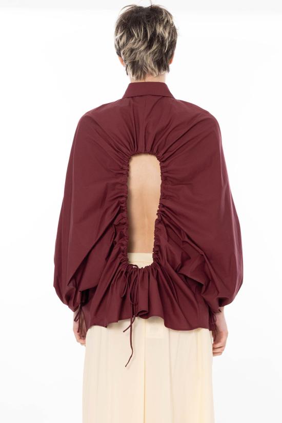 26SS 메이메이즈 셔츠 M6EA28 185 Burgundy - MEIMEIJ