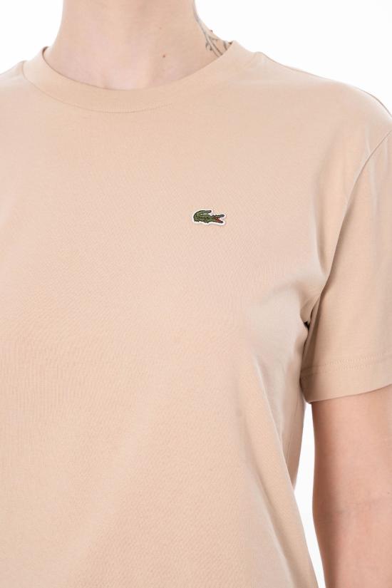 26SS 라코스테 반팔 티셔츠 TF7215 X6F Beige - LACOSTE