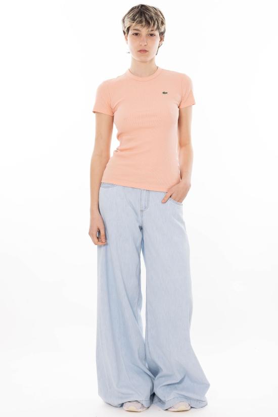 26SS 라코스테 반팔 티셔츠 TF5538 UI2 Pink - LACOSTE