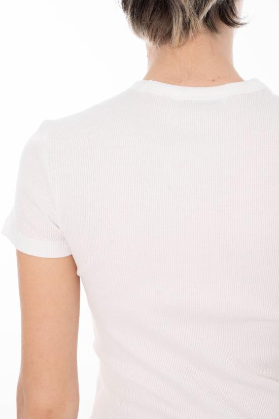 26SS 라코스테 반팔 티셔츠 TF5538 70V White - LACOSTE