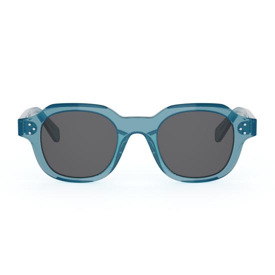  셀린느 안경 CL40326 U 3 도트 HD 84 W 선글라스 블루 - CELINE