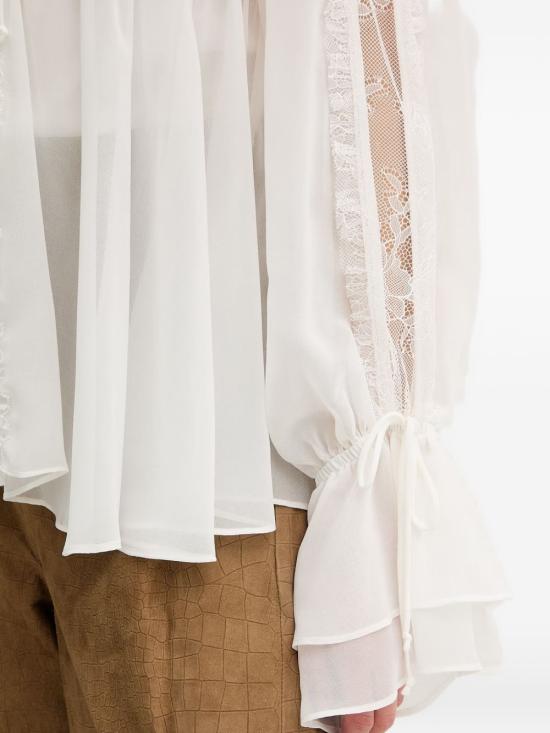 26SS 핑코 블라우스 106649 A337Z05 Bianco - PINKO