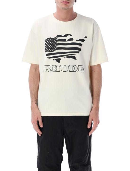 26SS 루드 반팔 티셔츠 RHSS26TT08012 3161 VINTAGE WHITE