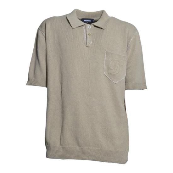 26SS 디스퀘어드2 폴로 티셔츠 S71HA1413D13214 110 Beige