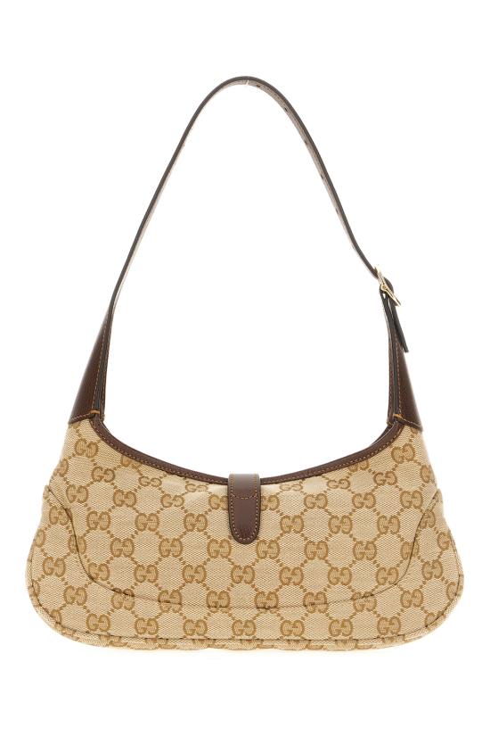 26SS 구찌 재키 슬림 스몰 숄더백 863137FAFV2 9651 BEIGE EBONY - GUCCI