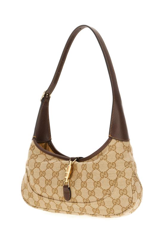 26SS 구찌 재키 슬림 스몰 숄더백 863137FAFV2 9651 BEIGE EBONY - GUCCI