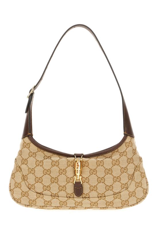 26SS 구찌 재키 슬림 스몰 숄더백 863137FAFV2 9651 BEIGE EBONY