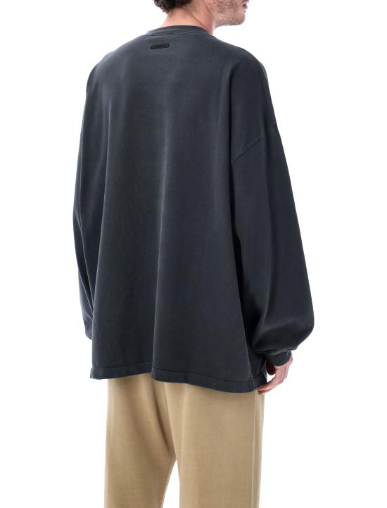 26SS 피어오브갓 긴팔 티셔츠 125SP264101F FIG FADED IRON GREY - FEAR OF GOD