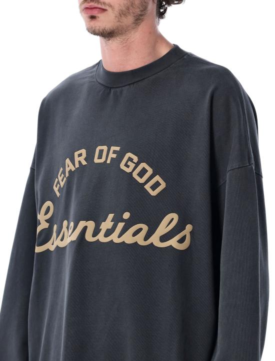 26SS 피어오브갓 긴팔 티셔츠 125SP264101F FIG FADED IRON GREY - FEAR OF GOD