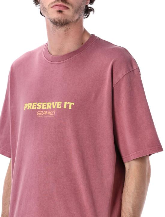 26SS 그라미치 반팔 티셔츠 G6SU T119 RP RED PIGMENT - GRAMICCI