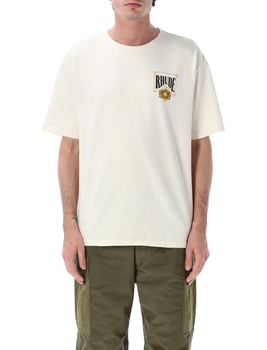 26SS 루드 반팔 티셔츠 RHSS26TT02012 6186 VINTAGE WHITE