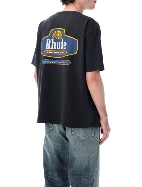 26SS 루드 반팔 티셔츠 RHSS26TT04012 6189 VINTAGE BLACK - RHUDE