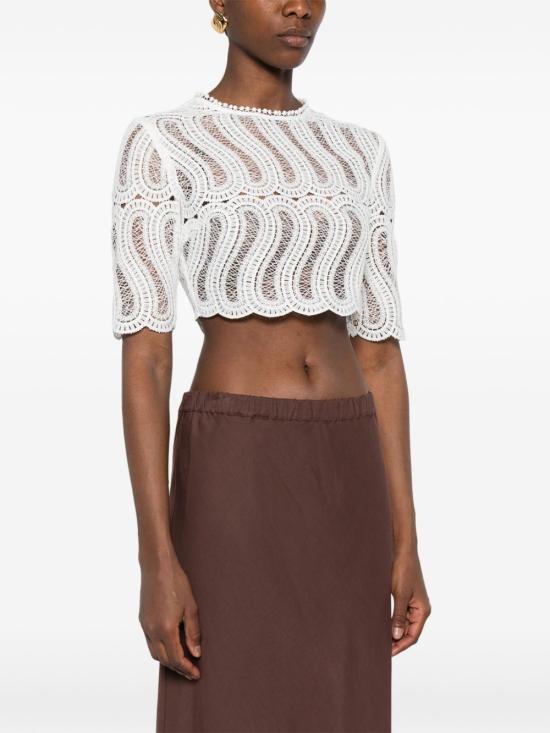 26SS 라쿠엘 디니즈 반팔 티셔츠 6003042 NUC000540977 010 White - RAQUEL DINIZ