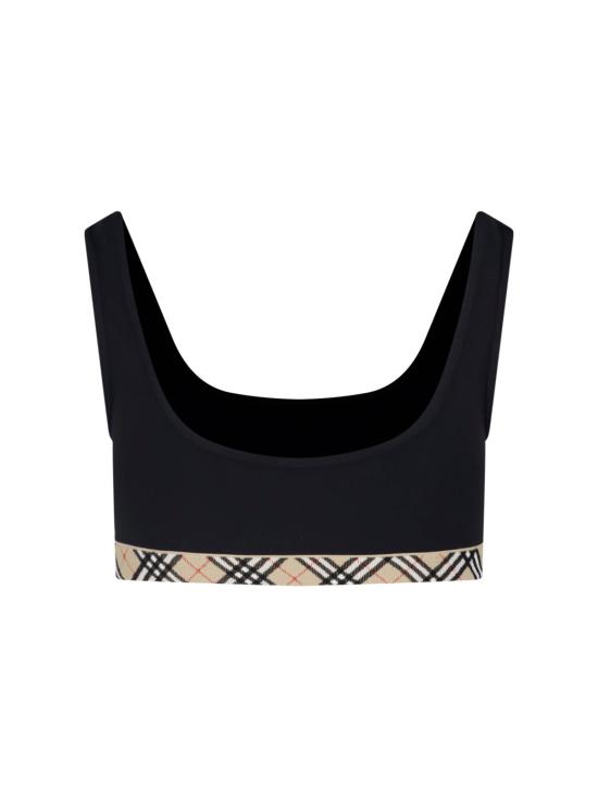 26SS 버버리 비키니 수영복 8126404 A1189 Black - BURBERRY