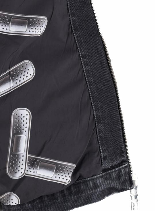 25FW 피디에프 가죽 자켓 DFM09027DF119WHBLK - PDF