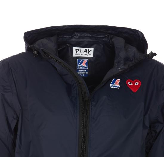 26SS 꼼데가르송 X 까웨 윈드 레인 자켓 AZ J501 051 Blue - COMME DES GARCONS