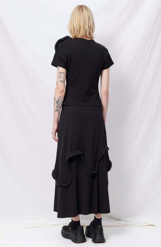  멜리타 바우마이스터 미디 스커트 스월리 - MELITTA BAUMEISTER