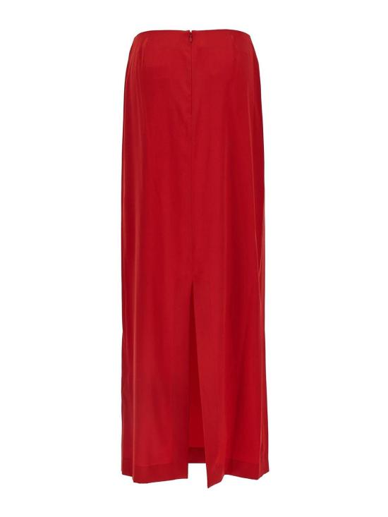 26SS 아르마리움 롱 스커트 ARMTMSK17SE09023 Red - ARMARIUM